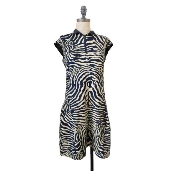 San Soleil Size M Medium UV 50 UPF Animal Print Sporty Activewear Dress - Picture 1 of 3